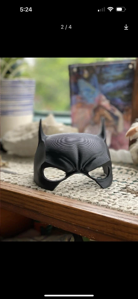 Máscaras para perros Batman para razas de perros de nariz corta máscara para mascotas Máscara Batman Pug Foto 2 de 3