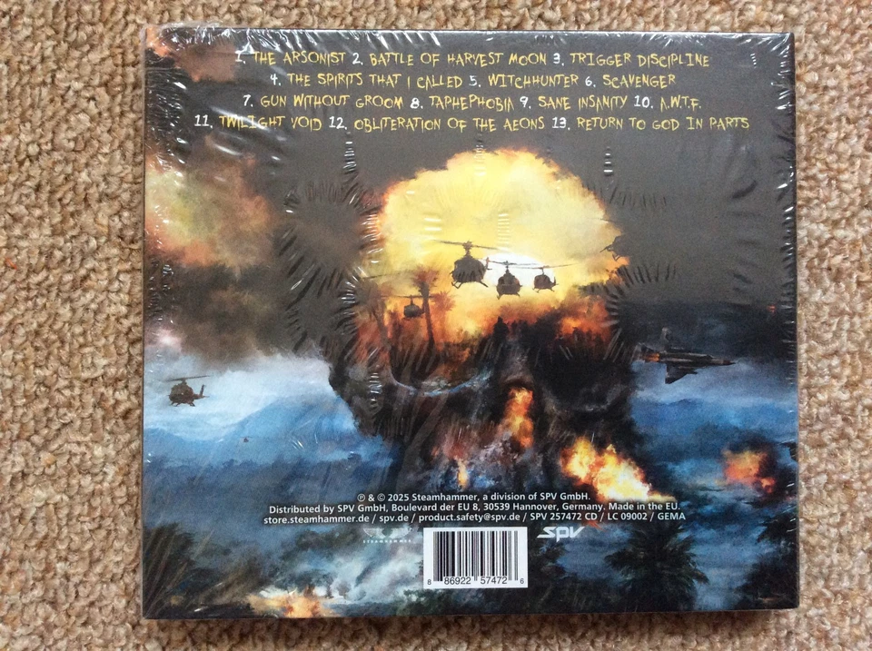 Sodom - The Arsonist Album auf CD, neu und OVP - Bild 2 von 3