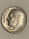 1970-D Roosevelt Dime 10 Cent Coin.
