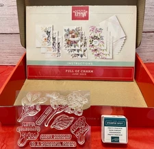 Stampin Up! Paper Pumpkin FULL OF CHARM June 2025 Complete Kit- With Stamps/Ink