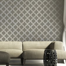 Marokkanische Schablonen Agadir Wiederverwendbar Wandschablone f&uuml;r W&auml;nde und Stoff DIY Deko