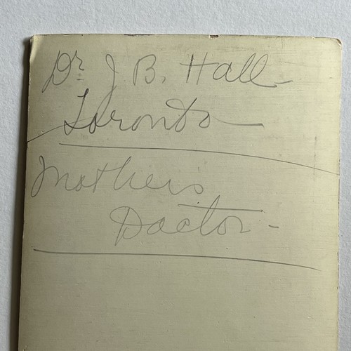Antike Kabinettkarte Foto reifer Mann Arzt Dr. JB Hall Toronto Kanada - Bild 8 von 10