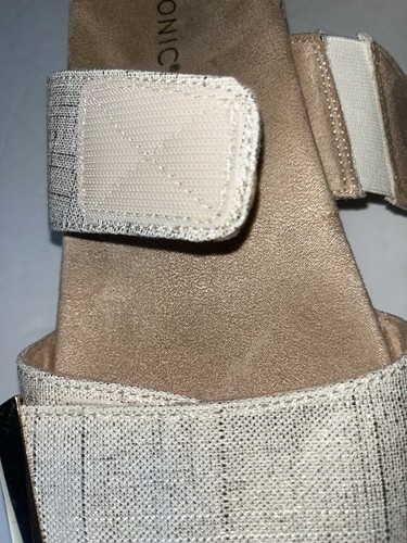 Vionic Brande Klett-Pantoletten Sandalen hellbraun 11 - Bild 9 von 11