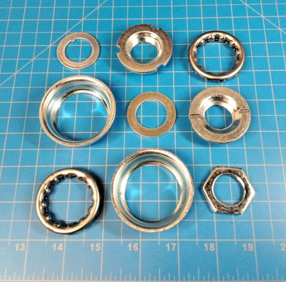 yu＊M Yst Corp. Professional Chrome Bicycle Bottom Bracket Set 1265Z | eBay