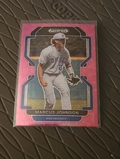 Marcus Johnson 2022 PANINI PRIZM DRAFT PICKS Baseball Card