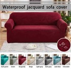 1PC Thick Sofa Cover Elastic Jacquard Sofa Cover Room 1/2/3/4 Seater Sofa Cover