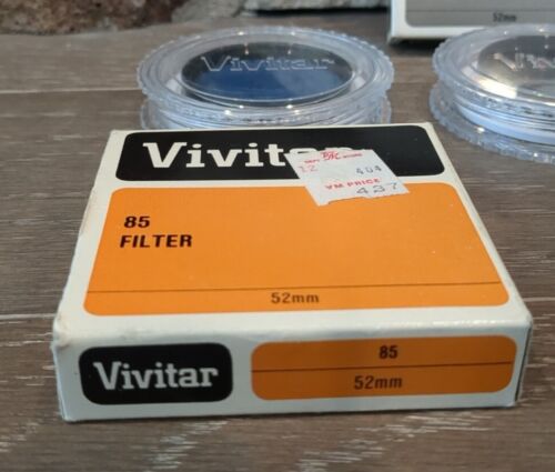 Set of 2 Vintage 55mm: Vivitar 85 Filter & 4X Neutral Density ND-6 Filter - Picture 2 of 3