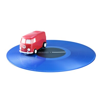 Stokyo Record Runner Record Player Volkswagen Bus Red VW Camper