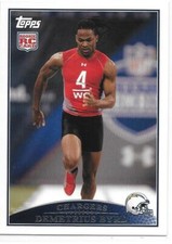 2009 Topps Football Demetrius Byrd Rookie Card Chargers