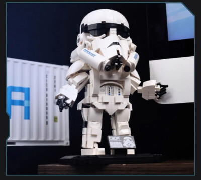 254pcs CADA C59091 Stormtrooper Authorised Building Block Set Kid Toy DIY 