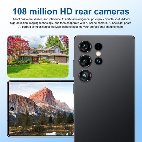 Smartphone 7,3" S25 ultra sbloccato 5G Android 14 doppia SIM OTG cellulare 7800 mAh - Foto 7 di 30