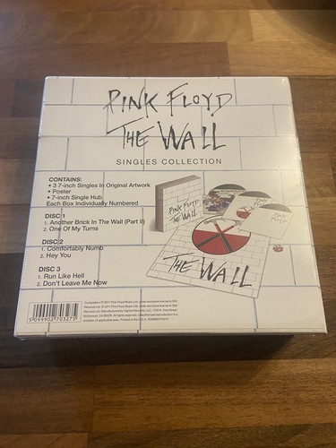 NEW! PINK FLOYD The WALL-2011 SINGLES COLLECTION BOX-RECORD STORE DAY EXCLUSIVE - Picture 2 of 2