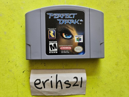 Perfect Dark N64 Nintendo 64, 2000 CIB Completo en Caja y Manual - Probado - Imagen 4 de 8