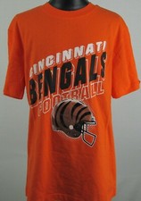 Cincinnati Bengals NFL Team Apparel Youth's Orange Short Sleeve Shirt