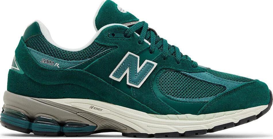 Mens New Balance 2002R Black Green Athletic Running Sneakers Shoes Size 11.5 GUC New Balance 2002R Black Marsh Green for Sale | Authenticity  main image 3