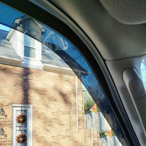 Window Rain Guards Deflectors Visor For 2005-2021 TOYOTA HILUX Crew Cab Pickup - Picture 6 of 8