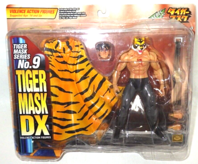 【希少・未開封品】海洋堂 タイガーマスク No9 TIGER MASK DX KAIYODO Violence Action Figures Tiger Mask DX Series No.9