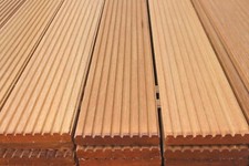 Yellow Balau Tropical Hardwood Decking 21 x 144mm Smooth / Castle