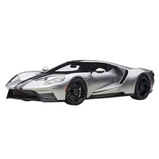 AUTOart 1/12 FORD GT 2017 Metallic Silver Black Stripe 12108 w/ Tracking NEW
