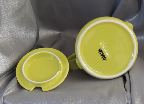 FORLIFE Teapot Lime Green 12-Ounce Ceramic Teabag Rest Individual Serving - Picture 6 of 7