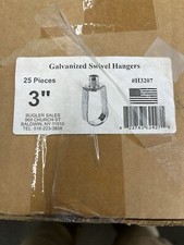 3” Galvanized  Swivel Hangers , New Open Box .Lot Of 25