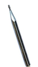 3/64" 2 FLUTE SINGLE END CARBIDE BALL NOSE END MILL - HTC #135-2046 - USA MADE