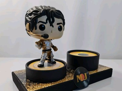 MJ Michael Jackson Funko Pop Vinyls Display Stand X2 Pop Figuren Sammlerstück