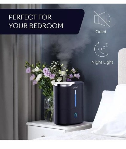 GENIANI Smart Humidifier for Bedroom Large Room, Top Fill Cool Mist Humidifiers - Picture 8 of 10