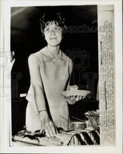 1964 Press Photo Jeanine Zayrel, Miss Teenage America at Dallas, Texas luncheon.