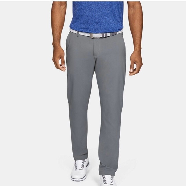 Under Armour Mens Showdown Gray Tapered Golf Pants 1309546-513 Size 34/34 for sale online | eBay