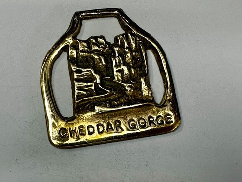 Cheddar Gorge Somerset England Souvenir Bridle Tack Harness Horse Medallions - Picture 12 of 18