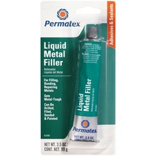 Permatex 25909 Liquid Metal Filler, 3.5 Oz.