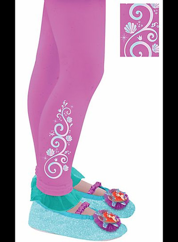 COLLANT SENZA PIEDI SCALDA GAMBE costume di Halloween taglie 4-6 Disney e altro! - Foto 8 di 41