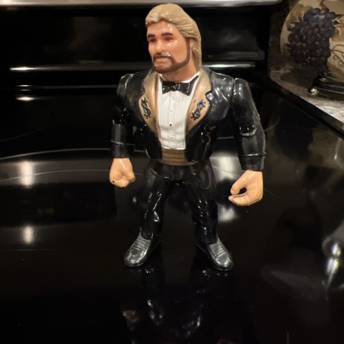 WWF Hasbro "Million Dollar Man" Ted Dibiase w Million $ Belt / Belt Broken - Bild 7 von 7