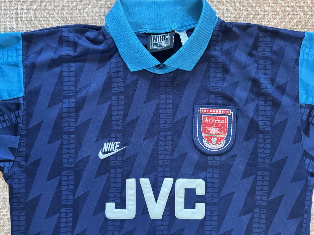 Nike Arsenal JVC 長袖ユニフォーム アーセナル ナイキ 95-96 JVC ヴィンテージユニフォーム