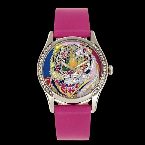 Bertha Uhr Tiger Damen Bertha Uhren Kristallblende BRANDNEU Einzelhandel 420€ - Bild 18 von 24