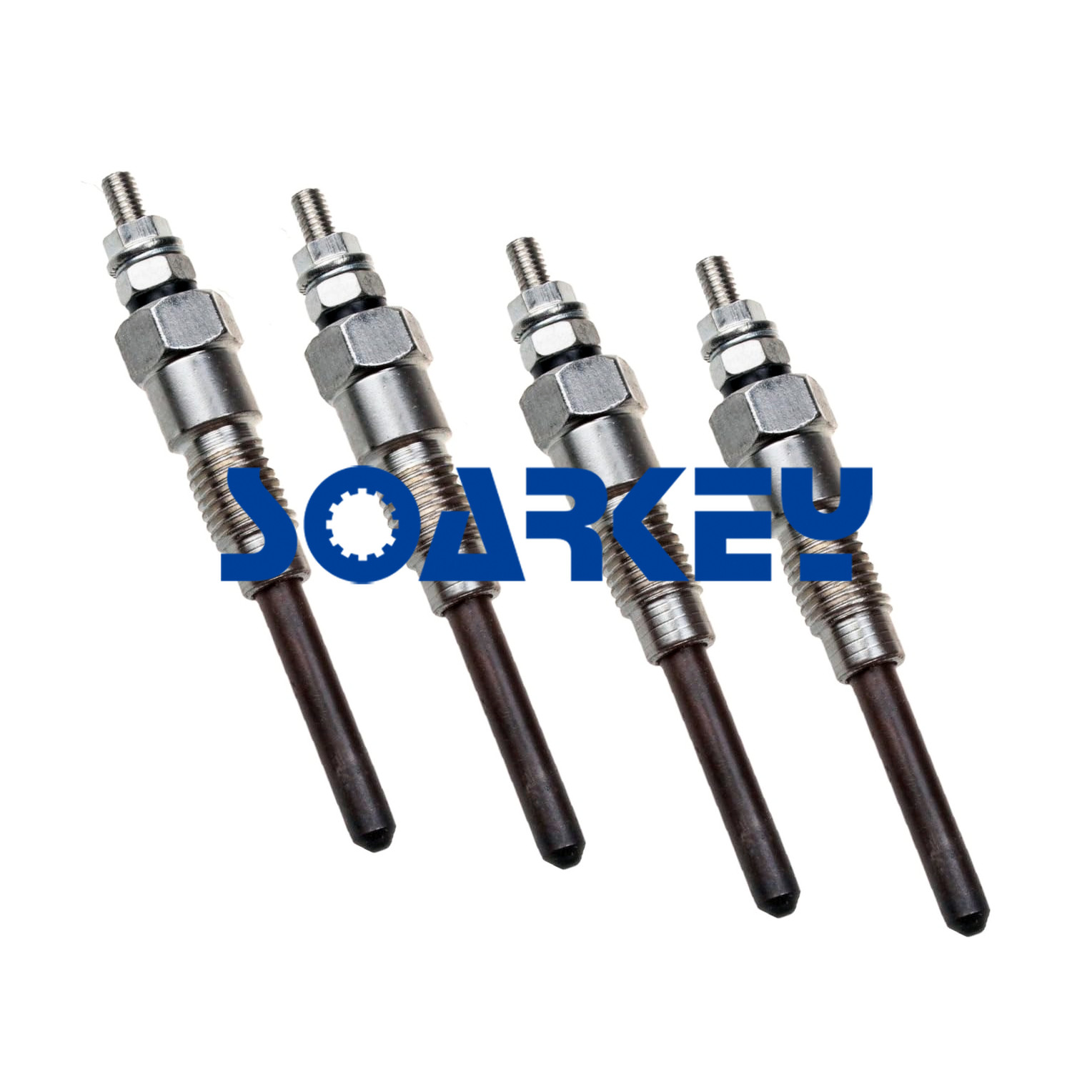 4 pcs Glow Plug 16415-65512 16415-65510 For Kubota V3300 V3600 V3800 M6800 M8200