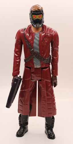 Star Lord Action Figure Guardian of the Galaxy Hasbro 2014 with Gun VGUC! - Picture 2 of 7