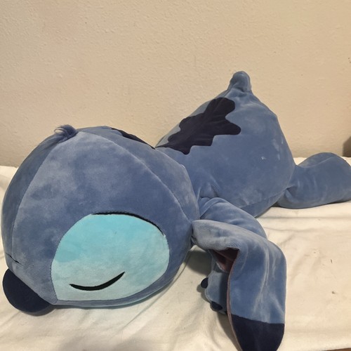 Disney Parks Lilo Sleeping Stitch Cuddleez Jumbo 25" Plush Stuffed Animal Pillow - Picture 3 of 6