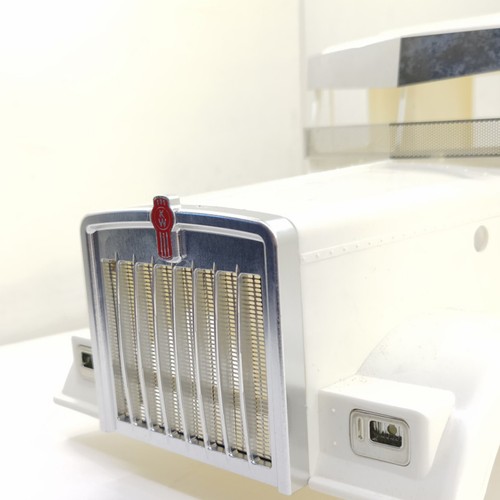 Aluminum Front Hood Grille Emblem for Tamiya 1/14 New King 56344 56301 RC Truck - Imagen 2 de 5