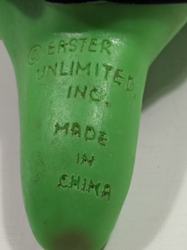 Vintage Scream EASTER Unlimited Inc Green Halloween Ghost Face Mask original - Picture 12 of 14