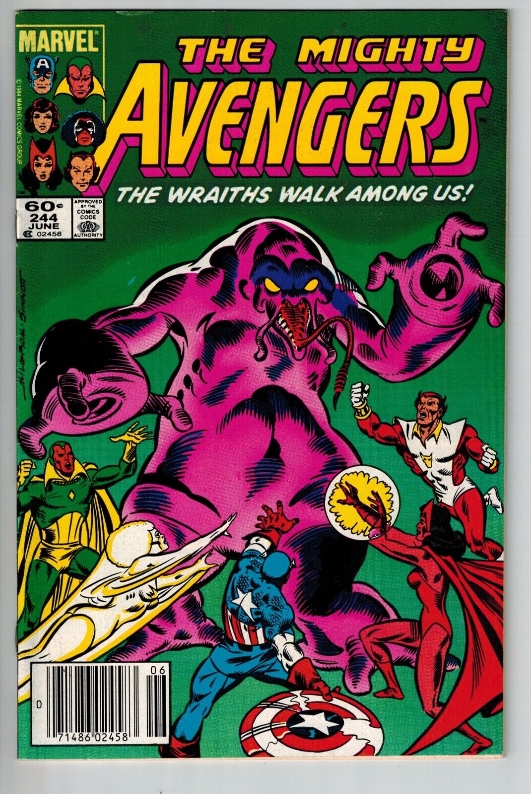 Avengers 244, 245, 246: 1st Maria Rambeau! Wraiths! She-Hulk!