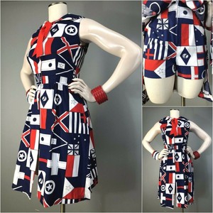 Flag Zipfront Jumpsuit