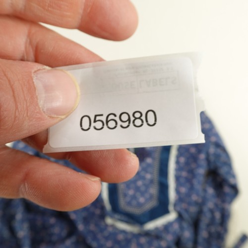 Vintage Gunne Sax Dress 9 Blue Ditsy Jessica McClintock Prairie Cottage Peasant - Picture 13 of 13