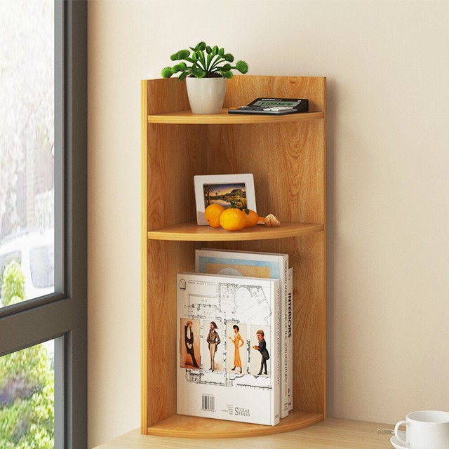 3 Tier Simple Combination Bookcase Bookshelf Home Floor Rack Creative Bookcase For Sale Online Ebay