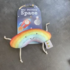 Smiling Rainbow Friend Stuffed Toy Bunnies By The Bay Plush Smiling With Loop