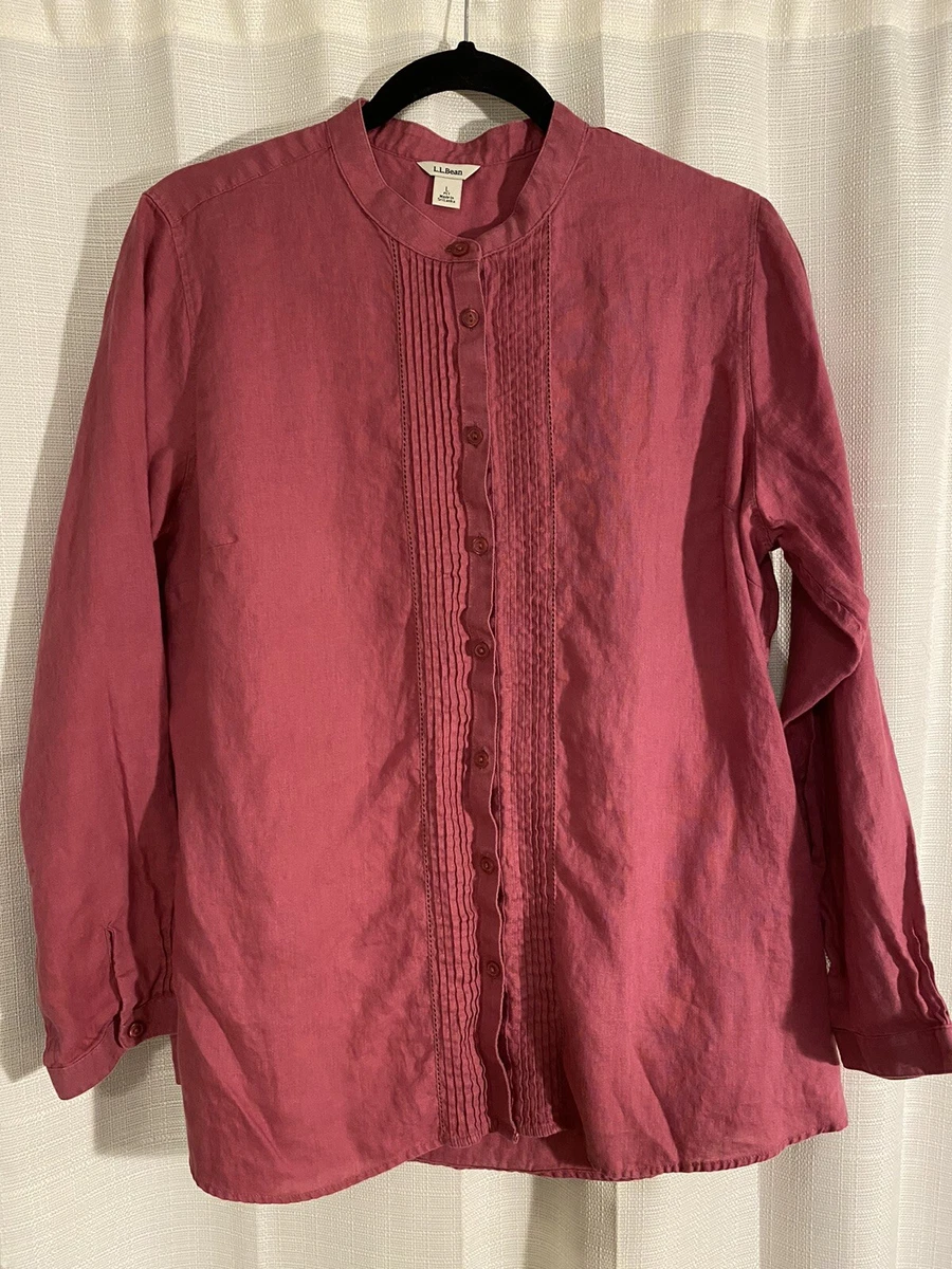 ll bean linen tops