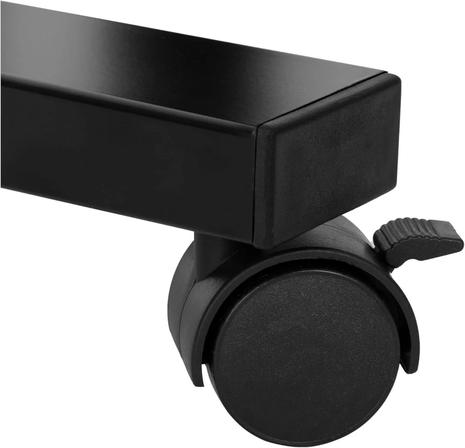 Estación de trabajo para computadora portátil con soporte móvil y altura ajustable Foto 3 de 4