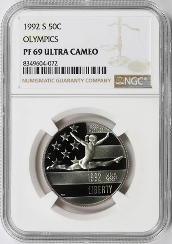 1992-S 50c Olympics Commemorative Half Dollar NGC PF69UCAM