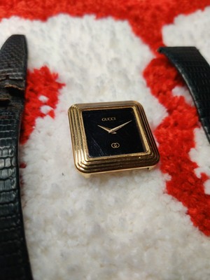 RARE 1988 Gucci Reference 5000M 32MM Stepped Case w/Orig